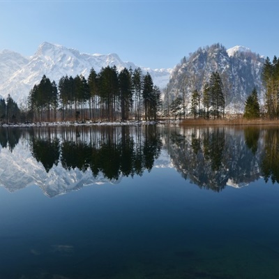 风景美图头像，秀美的山川湖泊风景图片