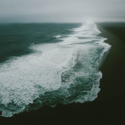 最美海景头像 波涛汹涌的大海海浪风景图片
