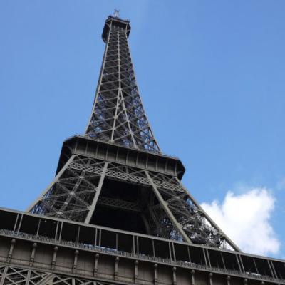 好看法国埃菲尔铁塔建筑风景微信头像图片