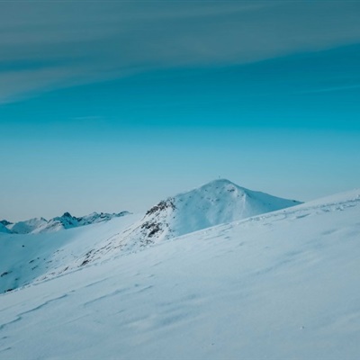 雪山风景微信头像 极寒地带的雪山图片