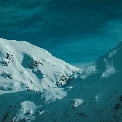 雪山风景微信头像 极寒地带的雪山图片