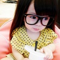 戴眼镜的小女孩头像,萌萌哒的小孩子你一定会喜欢的