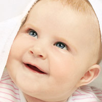 可爱婴儿QQ头像图片,太天真了,周岁写真