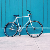 自行车意境头像,代步的自行车图片